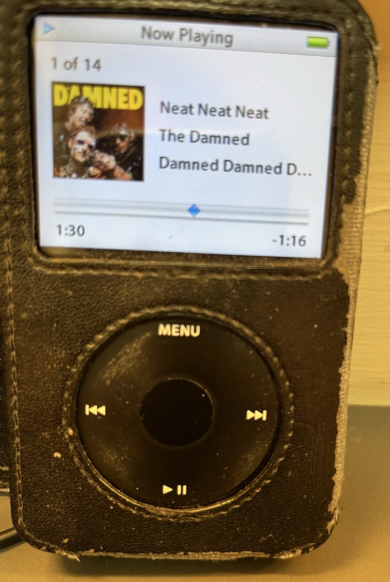 TRextasyBand's tweet image. Listening to The Damned for pre-gig listening at the moment. Brian James was such good guitarist!  That first album is still amazing. #thedamned @thedamned #davevanian #brianjames #captainsensible #ratscabies #1977 #1970s #punkrock #stiffrecords #ipodgoingstrong