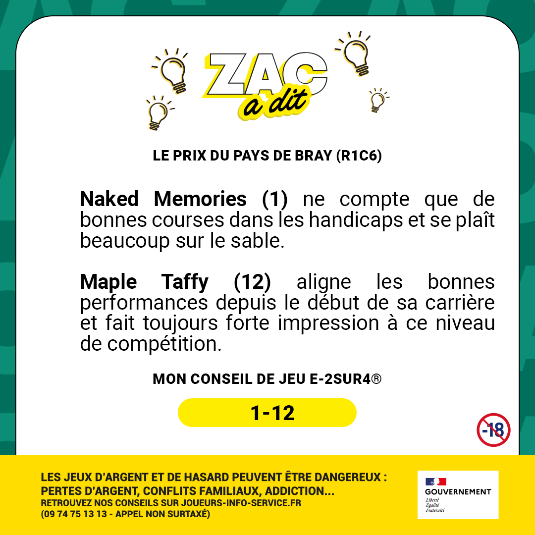 PMU_Hippique's tweet image. ☀ @MathieuZacc vous emmène à Deauville pour ce nouveau #ZacDimanche !

Au programme, l'étude du e-Quinté+®️, l'étude du Prix du Pays de Bray (R1C6) et un coup de fil à l'entraîneur @EcurieSeror.