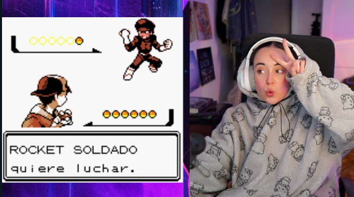 un saco de patatas jugando pokemon silver 

twitch.tv/mery_soldier
