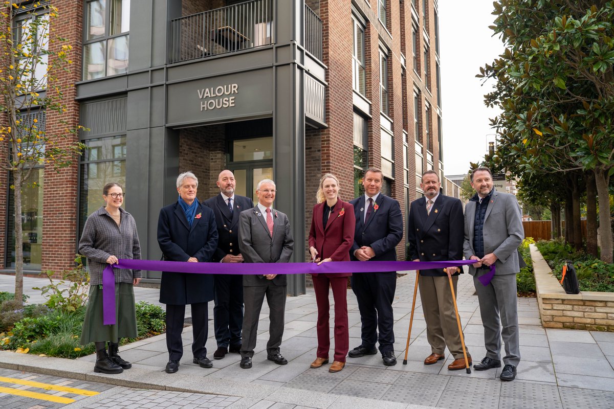 Minister for Veterans and People Louise Sandher-Jones MP  visited <a href="/stoll_veterans/">The Stoll Foundation</a> to see some of the new homes being delivered through the £20m Veterans Capital Housing Fund.
The minister toured the new sites and visited veterans.
Read more here gov.uk/.../veterans-a…...