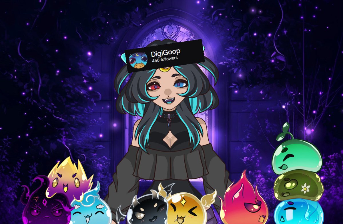 DigiGoopVT's tweet image. 🎃HAPPY HALLOWEEN🎃

LETS GO WE ARE AT 450!!! 
50 MORE GOOPIES TO GO!!

Much love to my sweet Goopies and dear friends, thank you for all the support throughout this journey💙