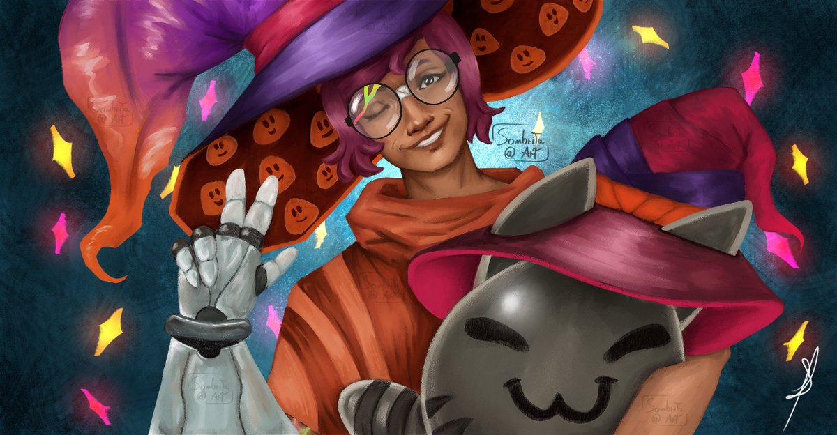 Sombrita_Art's tweet image. Gigi + costume + slime = 

#slimetober #slimerancher #slimerancher2 #fanart #artmoots