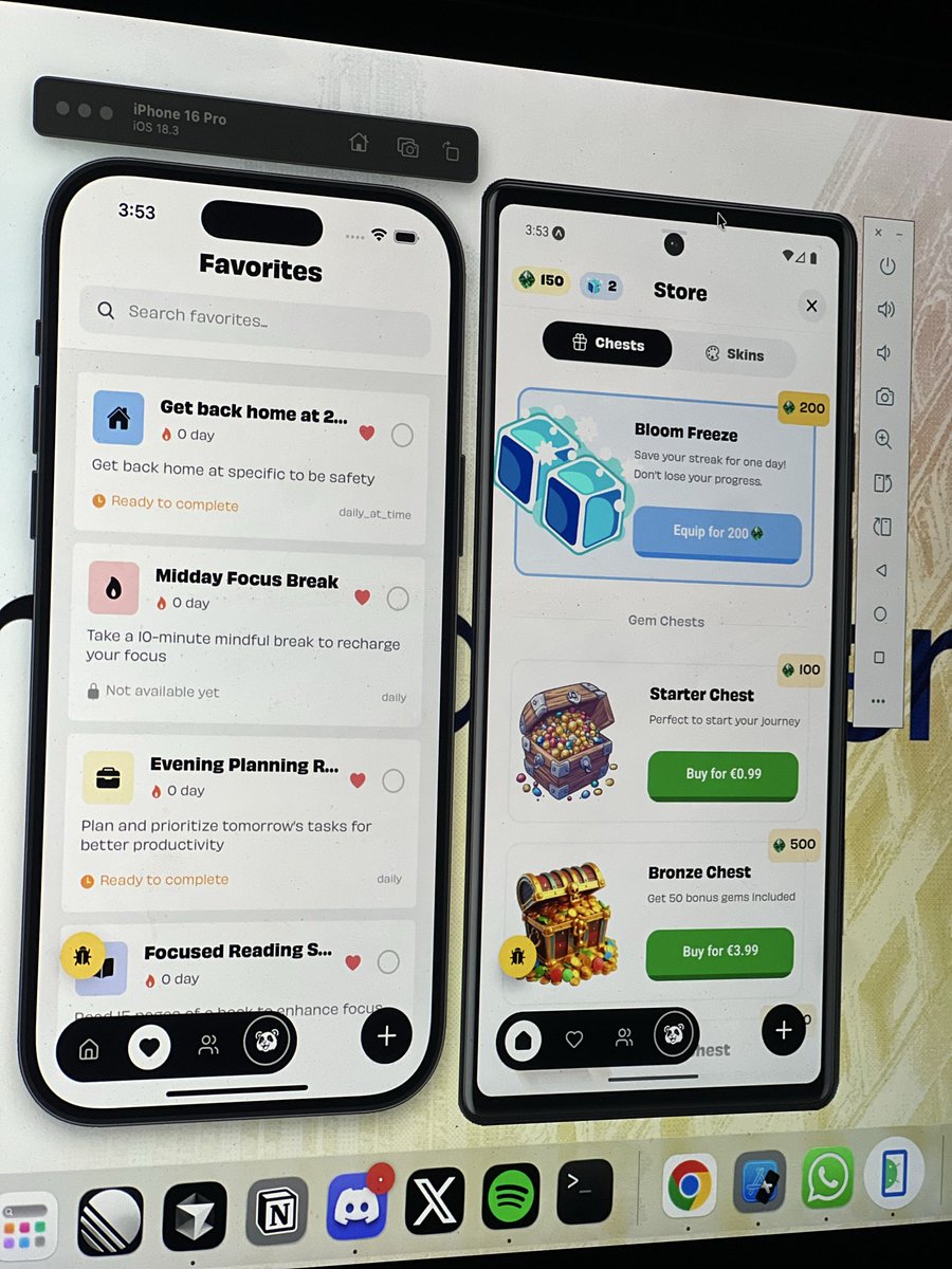 codeewithnick's tweet image. I've been rejected for many job offers... Each rejection made me question my skills
I decided to create my own app, not for a company or a client .
It will be ready in two weeks.
Stack: @expo React Native, inline stylesheet, @supabase .
Tools: @getsentry , Mixpanel, Revenuecat