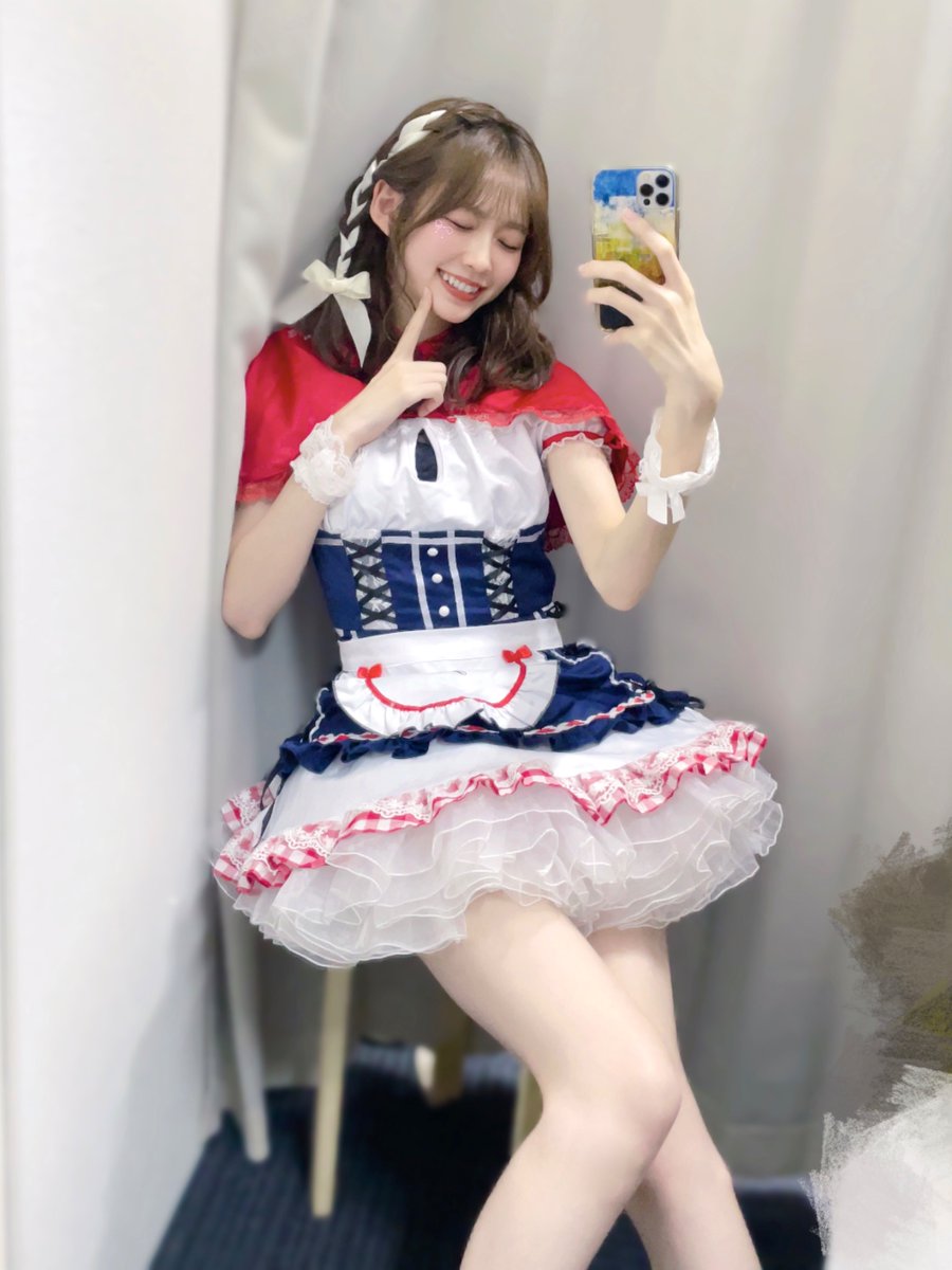 ズギューン💘 #おはもに昨日の衣装だよ