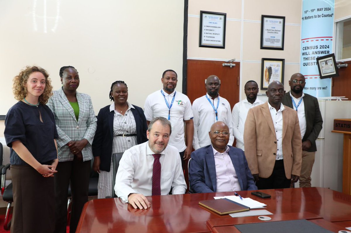 Nganzi_Pamela's tweet image. Its great News as @StatisticsUg and Danish Embassy Explore Partnership on Climate Smart Statistics. This was when the Executive Director of @StatisticsUg, Dr. Chris N. Mukiza, hosted a delegation from the Danish Embassy in Uganda, led by
#UBOS #DataForDevelopment