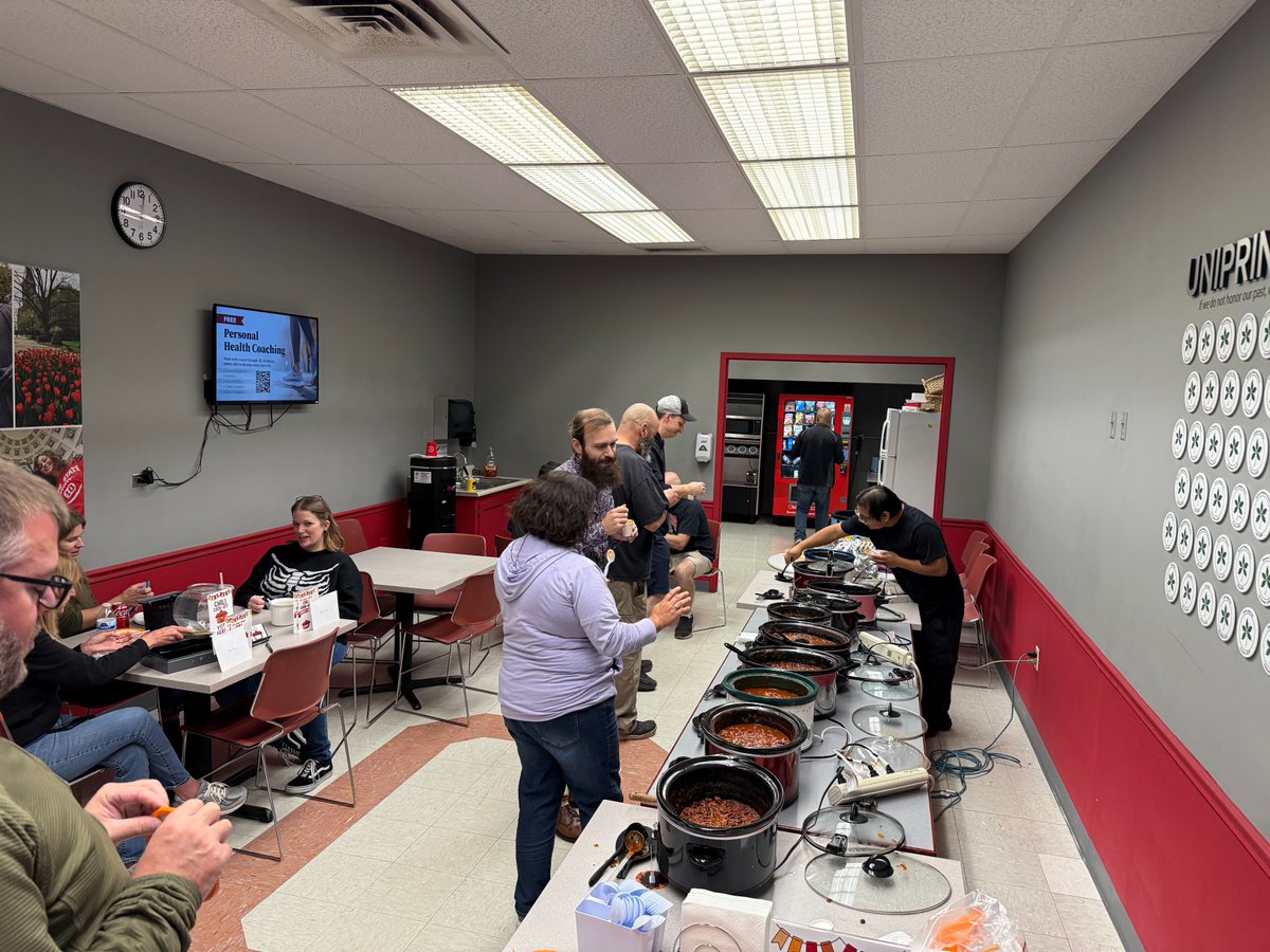 OSUniPrint's tweet image. UniPrint held their 24th Annual Chili Cook-Off today!