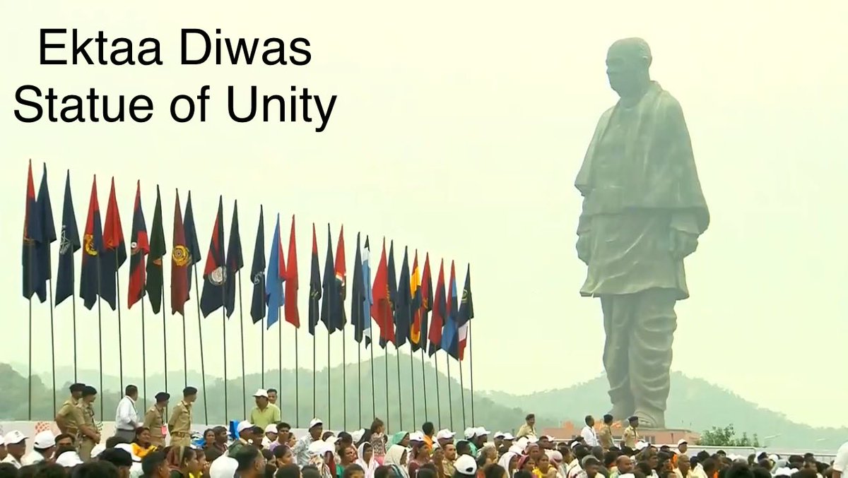 Unity Day Celebrations at Sardar Patel Statue!

#statueofunity #ektaadiwas #patel