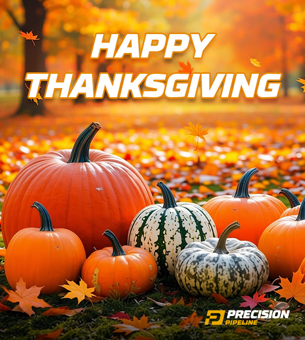 We’re grateful for the opportunities we have, the communities we serve, and the people who make a difference every day. Wishing everyone a safe, joyful, and reflective Thanksgiving.
#Thanksgiving2025 #Gratitude #PrecisionPipeline