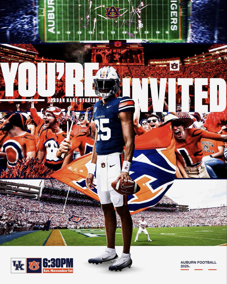 Back on the Plains this Saturday!
<a href="/BlairAngulo/">Blair Angulo</a> <a href="/GSGManagement/">Growthsportsgroup</a> <a href="/BrandonHuffman/">Brandon Huffman</a>
<a href="/AuburnMade/">Auburn FB Recruiting</a> <a href="/_EvanTyler/">Evan Tyler</a> <a href="/G_miller11/">Grant Miller</a> <a href="/therealkwat/">Kenyatta Watson</a>
<a href="/CoachHughFreeze/">Hugh Freeze</a> <a href="/jorrell76/">Jorrell Bostrom</a>
Thankful for opportunities!
<a href="/GregBiggins/">Greg Biggins</a> <a href="/CharlesPower/">Charles Power</a> <a href="/MattDeBary/">Matt DeBary</a> <a href="/RustyMansell_/">Rusty Mansell</a> <a href="/ChadSimmons_/">ChadSimmons</a> <a href="/Dale_Dowden/">Dale Dowden</a>
<a href="/CalebSisk_/">Caleb Sisk</a>