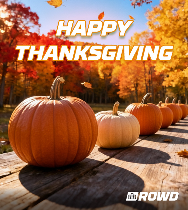ROWDsled's tweet photo. We’re grateful for the opportunities we have, the communities we serve, and the people who make a difference every day. Wishing everyone a safe, joyful, and reflective Thanksgiving.
#Thanksgiving2025 #Gratitude #ROWD https://t.co/4wETzSKUKi