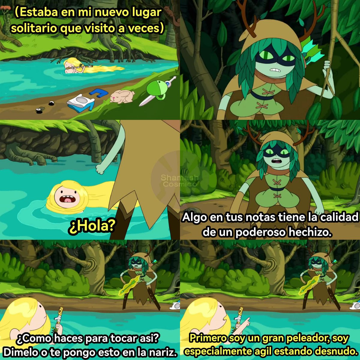 ShamashYT's tweet image. El comienzo de la mejor pareja de Finn