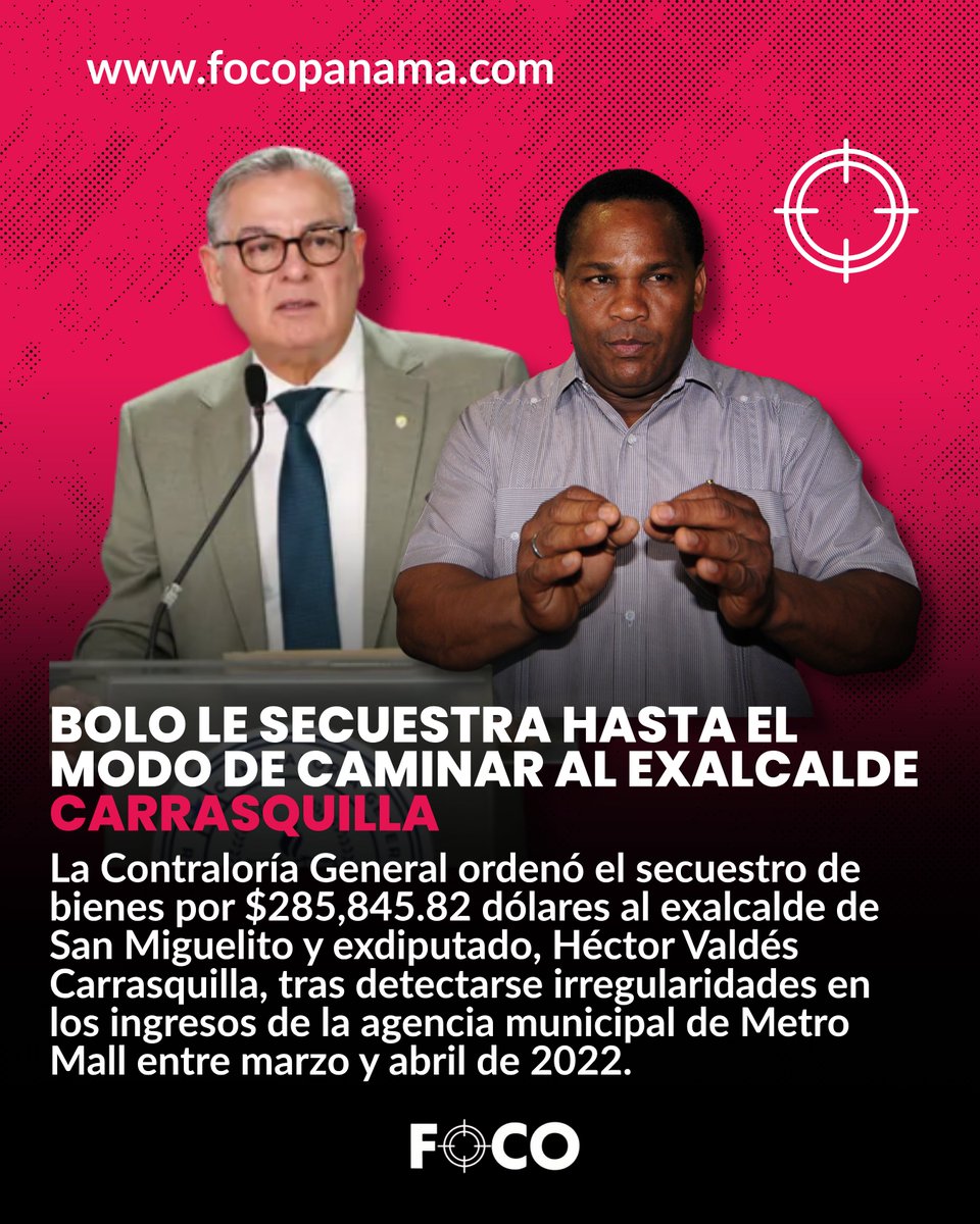 Bolo le secuestra hasta el modo de caminar al exalcalde Carrasquilla