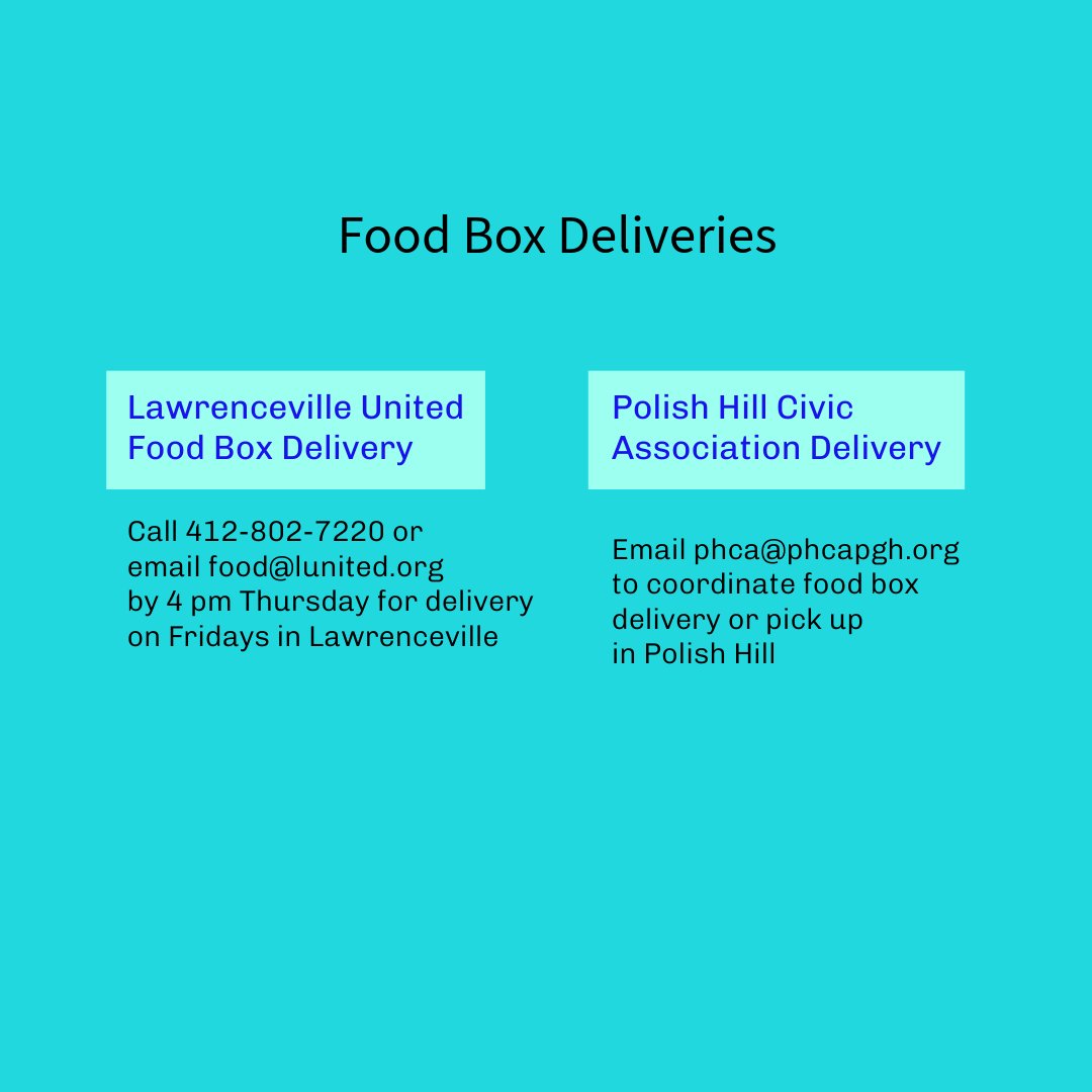 PGHDistrict7's tweet photo. SNAP Funding is set to be paused on November 1st across the country. Below are some places to access food in District 7. Find these resources linked below, we will continue to update info there: https://t.co/p0mf1SAOkJ https://t.co/m6akU6Omjh