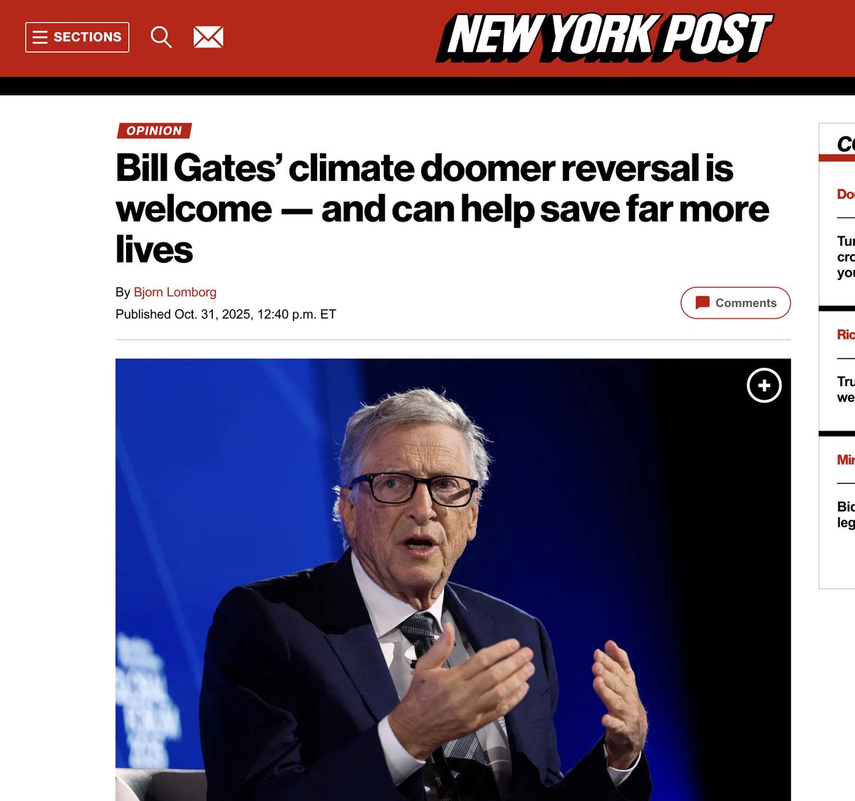 And right on cue, the Murdoch media has joined forces with none other than disinformation artist Bjorn Lomborg himself to promote: