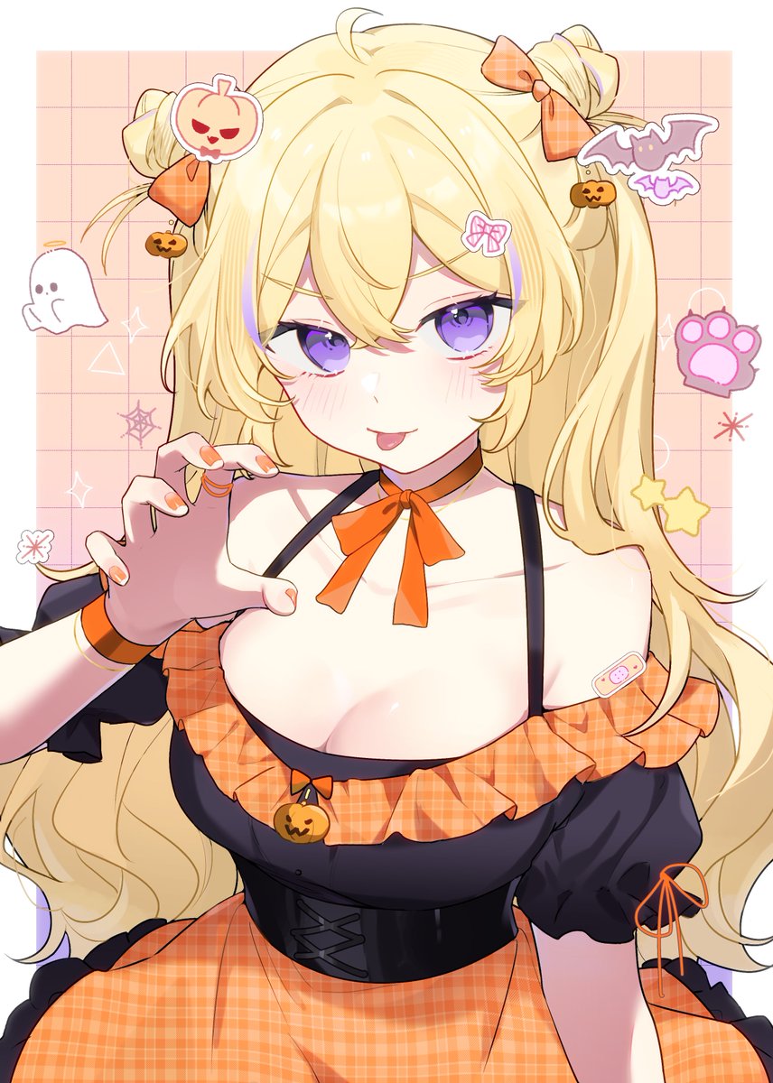 rara_rakusebun's tweet photo. 努力畫但還是超過一個小時的塗鴉 ...
萬聖節快樂🎃 https://t.co/zbQtOU2Mb5