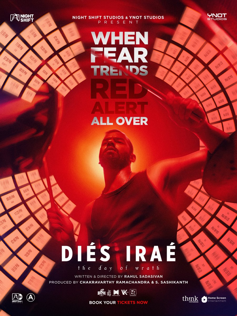 E4Emovies's tweet photo. When FEAR trends RED ALERT all over! 🚨📈

Watch #DIESIRAE in a theatre near you! Don’t miss it. 🧷 https://t.co/Z4vPoIwVVv