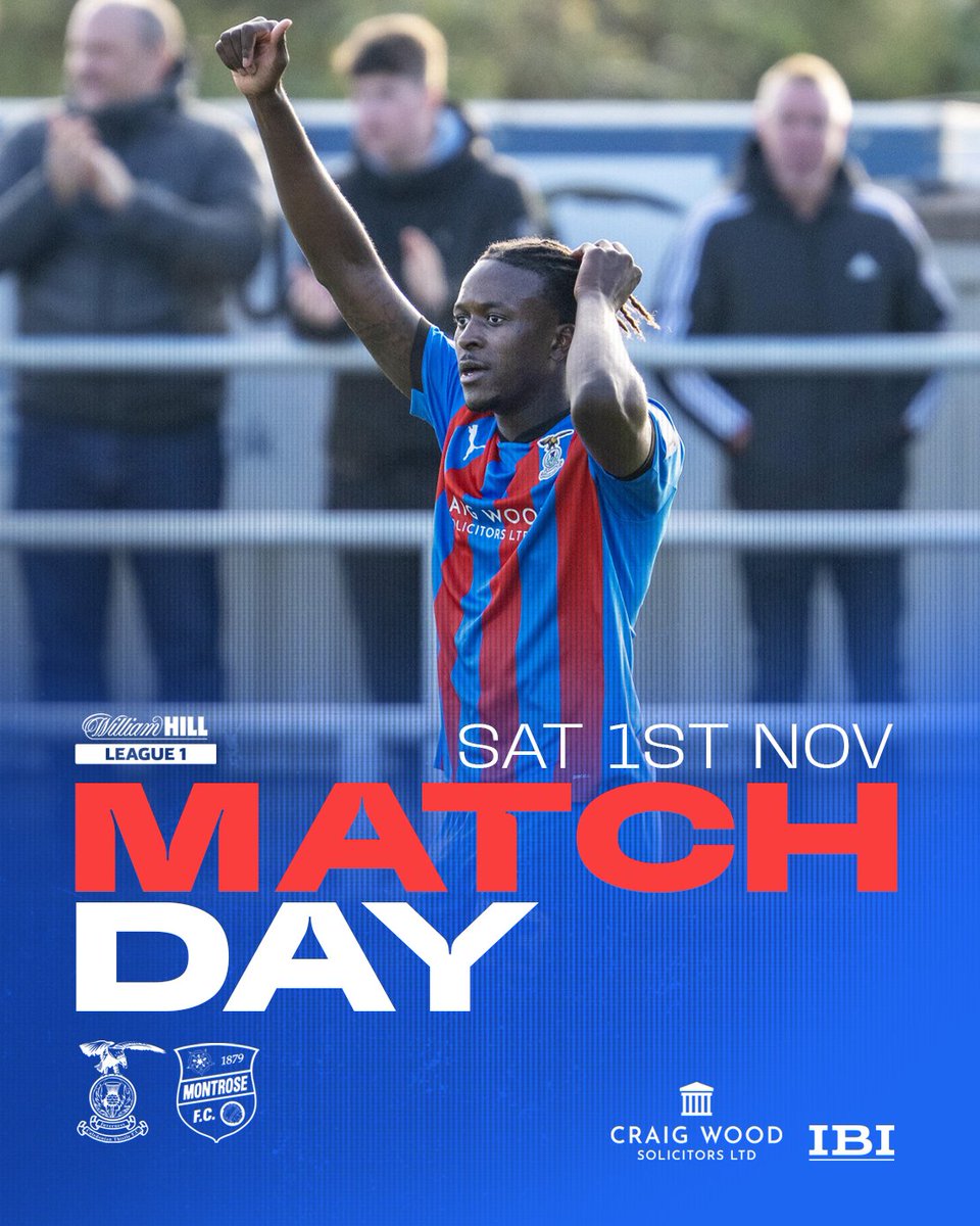 ICTFC's tweet image. IT&apos;S MATCHDAY 🔴🔵

🆚 Montrose
🏆 William Hill League 1
🕒 3pm kick-off
🏟️ Sarens PSG Stadium
🎟️ eticketing.co.uk/ictfc
🛍️ Club Shop open from 10am
🍻 Bar 94 open from 12pm

COME ON ICTFC 🔴🔵