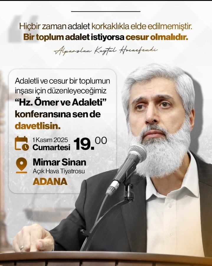 Yarın MimarSinandayız
#AdanadaBüyükBuluşma