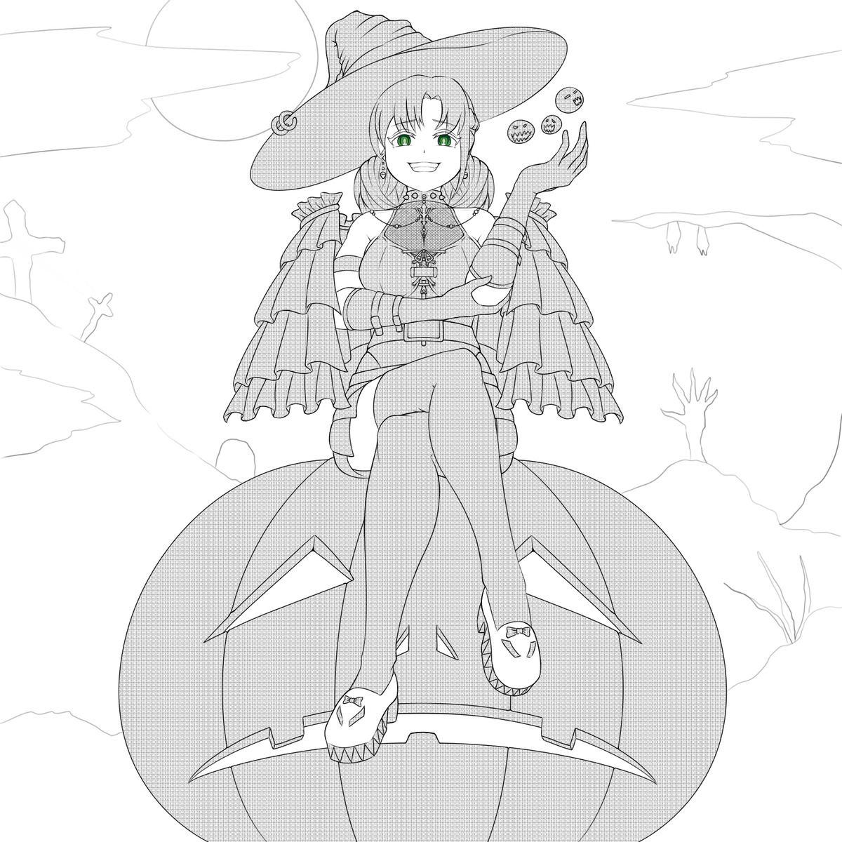 ivan_sutikno's tweet photo. kinda too late, but here you go our witch Juniper !!
Happy Halloween 🎃👻 @BlackwingGamin1 #HellToHeaven https://t.co/twb1Z6hl1T