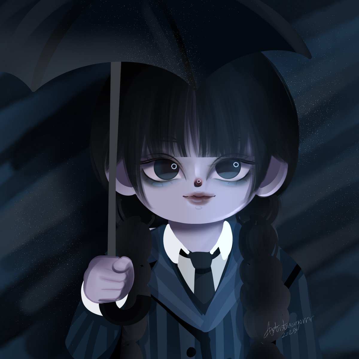 ArtistNorgorrr's tweet image. 54/365 : Hi N’ Wednesdyyyyyyy 🎃💜
PEAK A BOO TLEFIRSTONE
#HalloweenXTleFirstone
🎨 : #อาร์ทติสพี่นอกอ
#FirstoneFanArt #GalleryofTleFirstone #Artworkติดฝน
.*~ #Tlefirstone #เติ้ลเฟิร์สวัน #Firstone