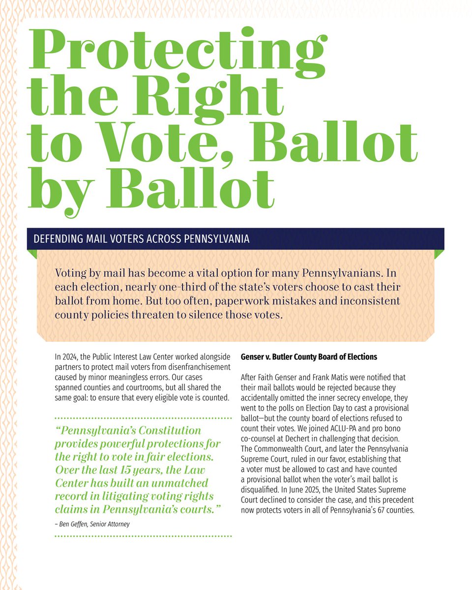 Public Interest Law Center tweet media