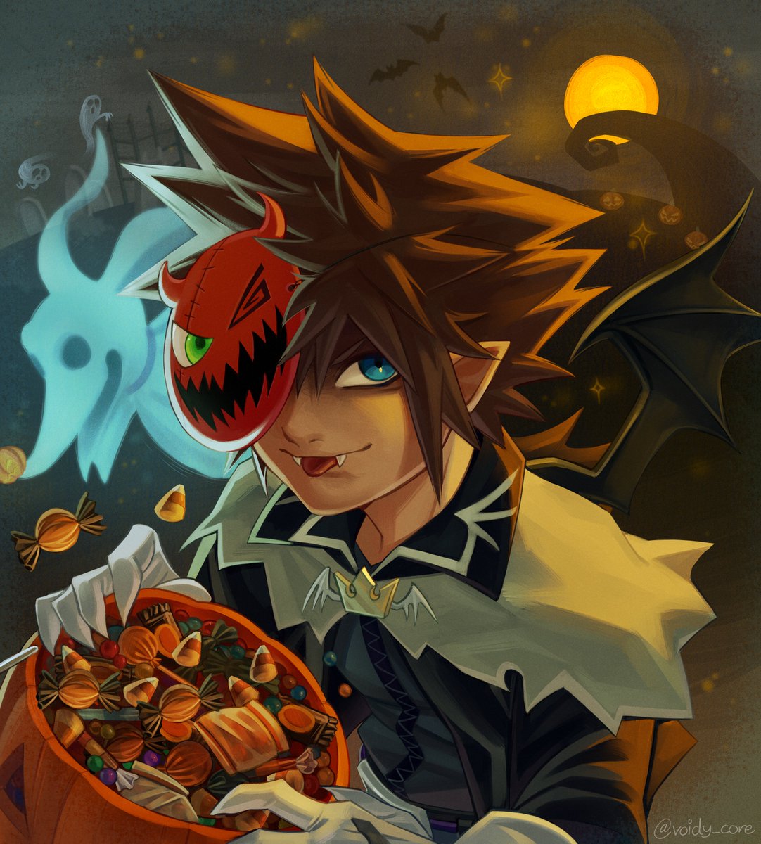 Happy Halloween &gt;:P
#kingdomhearts #art