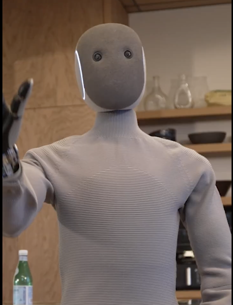 heykaida's tweet photo. AI friends 🤖🤖

Form factor
>Neo: Hardware
>Kaida: Software

Functionality
>Neo: Teleoperated motion with command
>Kaida: Autonomous yapping with a tap

$KAIDA https://t.co/UBcUXlrC80