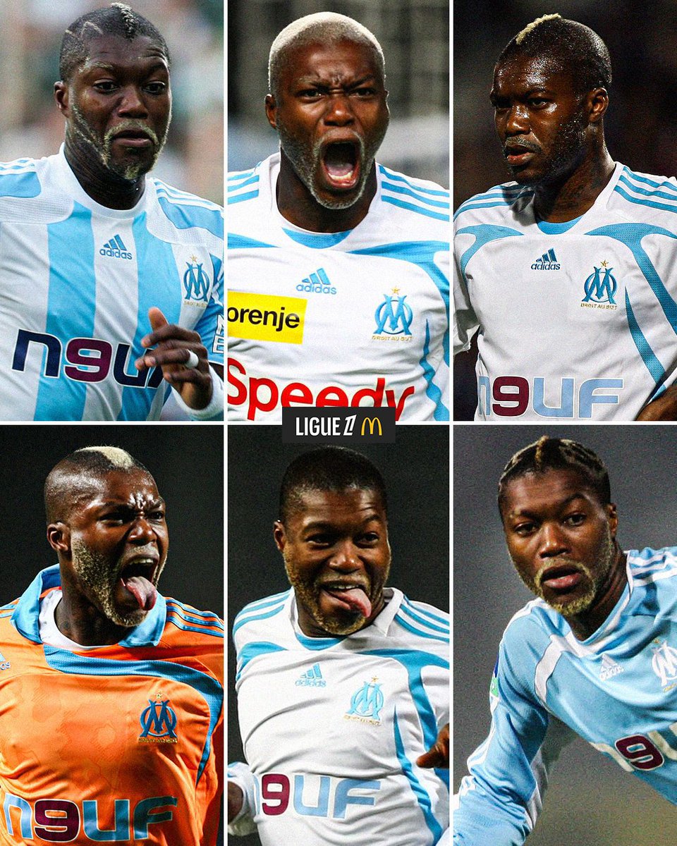Ligue1_ENG's tweet image. Every haircut was an adventure with Djibril Cissé ✂️🔥
