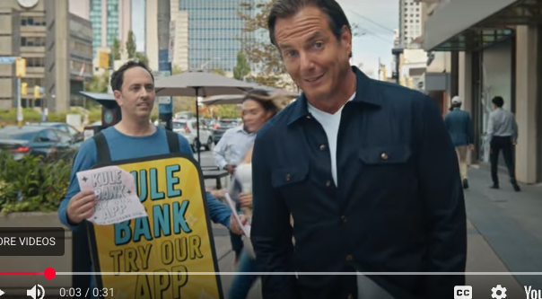 Dear RBC, 
It's pronouced KOHO, not KULE and we almost never use paper here, even for ads.