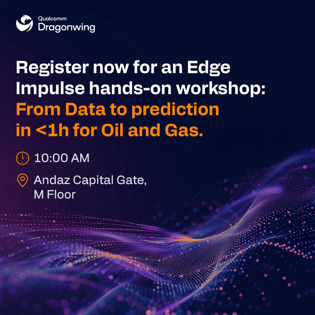 Qualcomm_MEA's tweet photo. Learn how to build and deploy a lightweight AI model for automated fuel gauge readings or pipe corrosion detection using edge hardware. Get started with a phone, laptop, or tablet today!

Register now: https://t.co/f58tA1dOL1 https://t.co/UIUnF8Zt7D