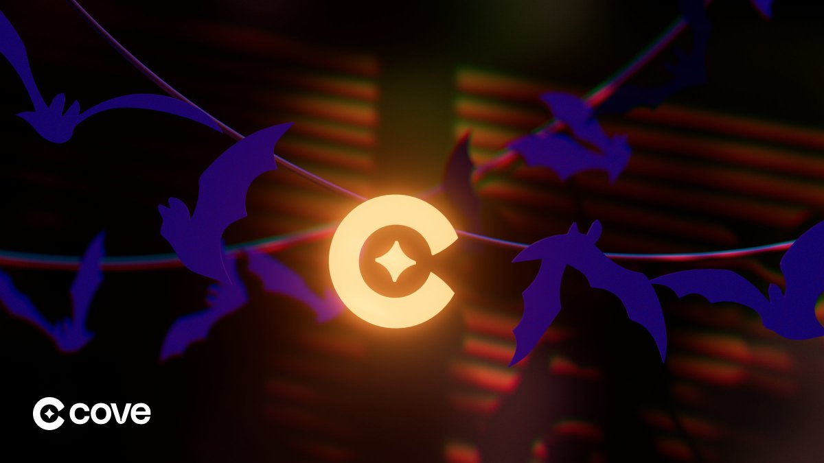 Hope you all have a spooky and safe Halloween! 🎃

The only thing that shouldn’t scare you is the lack of LVR or MEV on Cove…