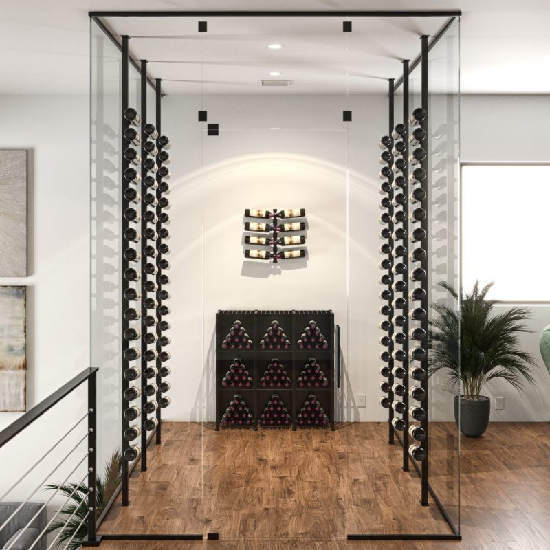 Remarkable Wine Room with Glass Walls!
At VintageView, we offer complimentary 2D renderings to help busy designers, builders and architects visualise custom wine storage solutions—quickly and accurately. 
vintageview.co.uk/helix-wine-rac…