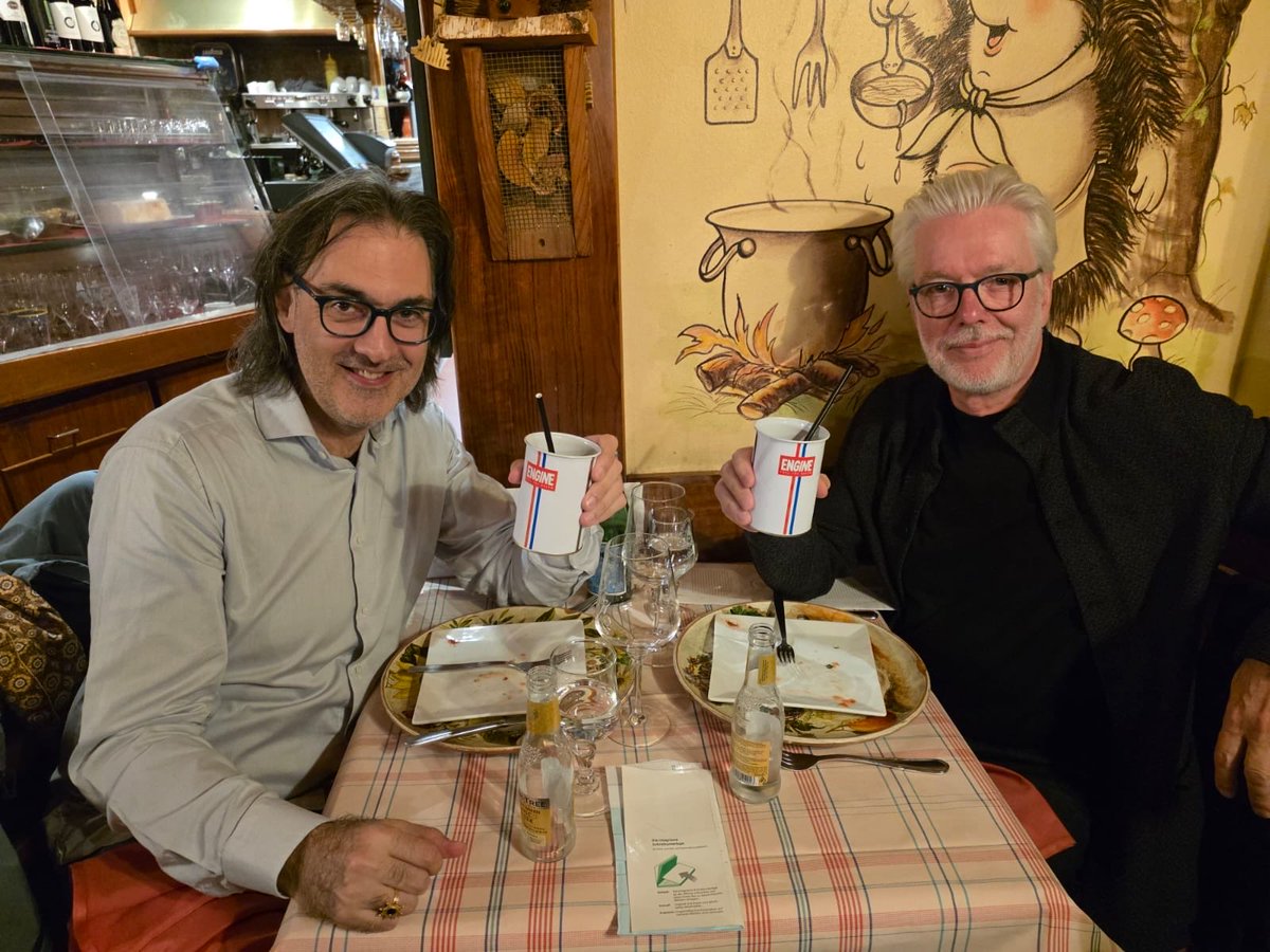 Gin Engine, celebrating Leonidas’ birthday.