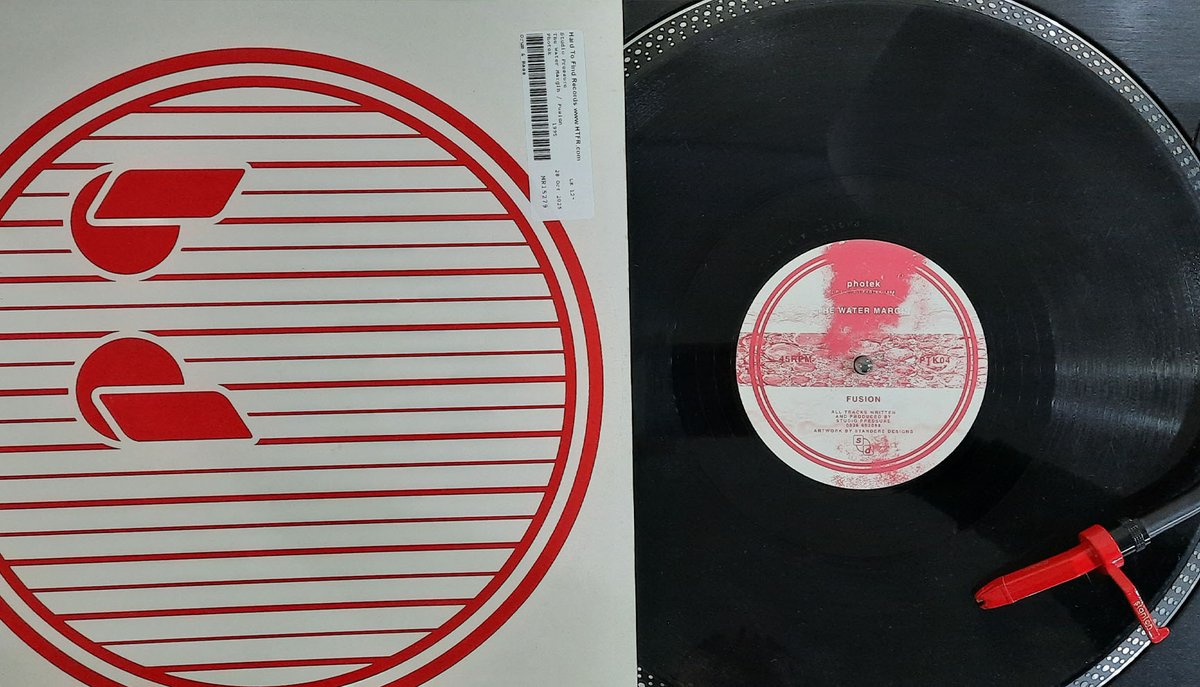 htfr's tweet photo. Vinyl of the week!
Studio Pressure - The Water Margin / Fusion

Label: Photek
Genre: Drum &amp; Bass
Release: 1995

Tracks:
AThe Water Margin
BFusion

#vinyl #vinylrecords #recordoftheweek #vinylmusic #Drum&amp;Bass #StudioPressure #TheWaterMargin #Photek #htfr #hardtofindrecords https://t.co/SCHzCdD5st