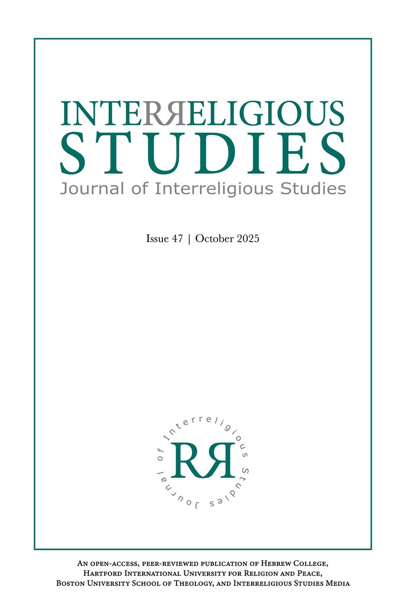 Journal of Interreligious Studies tweet media