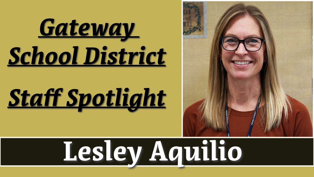 Gateway_SD's tweet image. At Gateway High School, Leslie Aquilio is a staple — a kind &amp;amp; caring educator, with an unyielding desire to help her students. In our latest spotlight, check out the story on Mrs. Aquilio, a special education math teacher. parentsquare.com/feeds/63571886