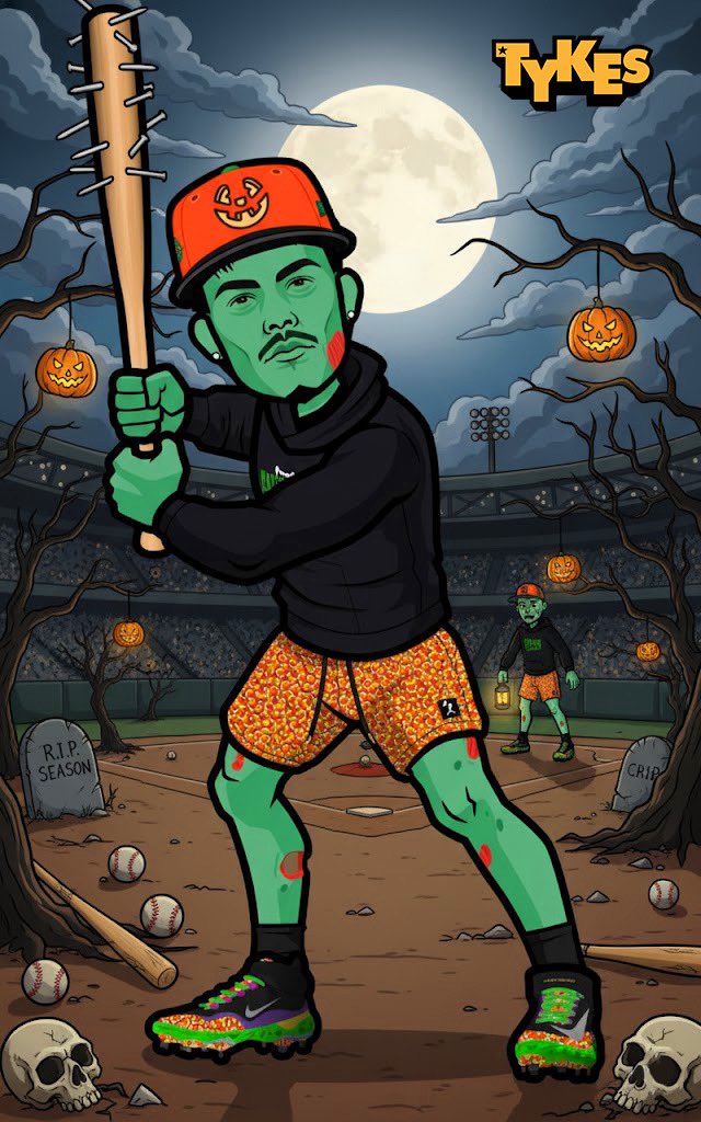 Happy #Halloween 🎃🎃🎃 <a href="/Baseballism/">Baseballism</a> <a href="/Tykeland/">MyTyke</a> #Ambassador <a href="/AquariesEnt/">AQ</a> #LopesUp