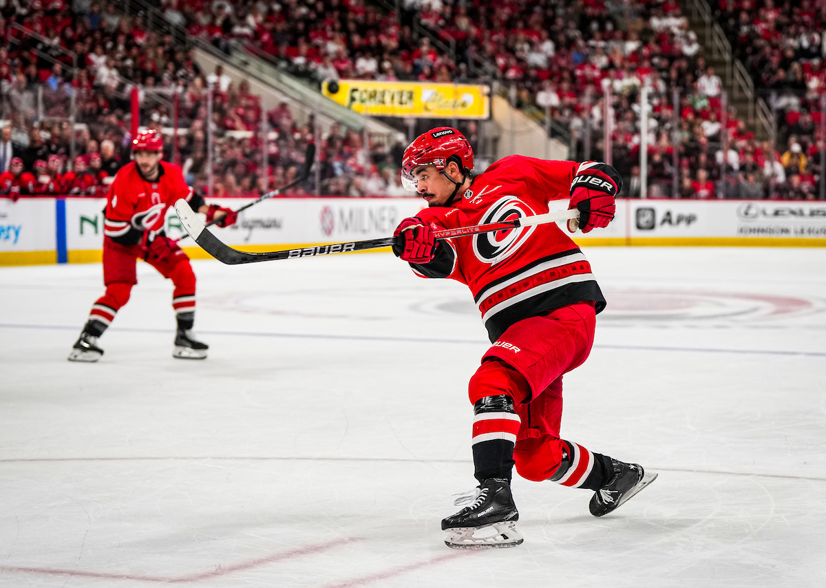 Pretty much good news all around for the #Canes today on the health front.

• A major bullet was dodged with Seth Jarvis, who left last night's game after blocking a shot.  He may be able to play tomorrow in Boston.

• William Carrier and K'Andre Miller (LBIs) both skated today 