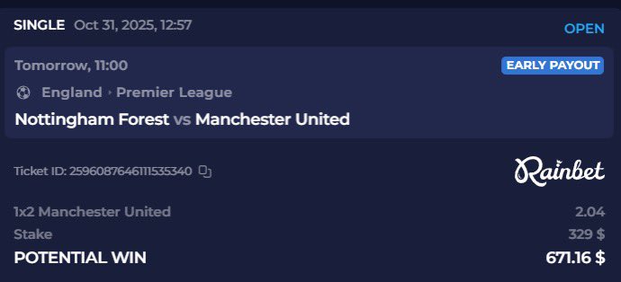 Forest are dreadful so I think that United fan is going to be dangerously near getting his haircut 😬 #AD