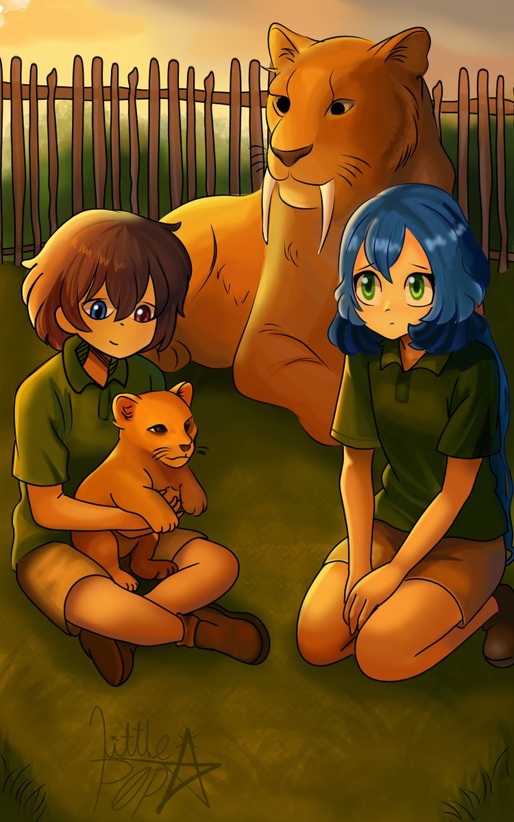 Parte 2 del ua de loon en sus prácticas en Prehistoric Park de la mano de <a href="/Jane9968308600/">popsy</a> 

#FNAFHS #Loon #Usagi