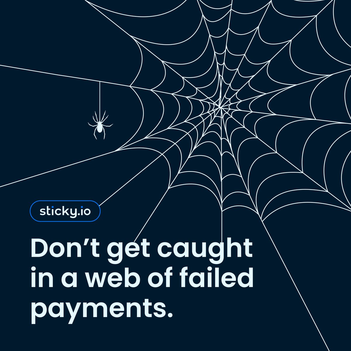 🕸️ Caught in a web of checkout issues, failed payments, and fraud?

Our intelligent revenue optimization platform keeps every transaction right where it belongs — in your pocket.

#RevenueRecovery #EcommerceGrowth #Halloween