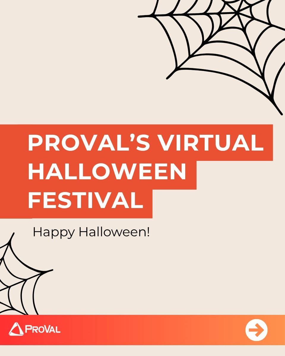 provaltech's tweet image. We had our Virtual Halloween Festival and it was a great turn out! Including competitions of having the best spooky background and the best pumpkin carving contest. Happy Halloween!! 🎃

#ProVal #RemoteCulture #HalloweenFun #SpookySeason #MSPCommunity