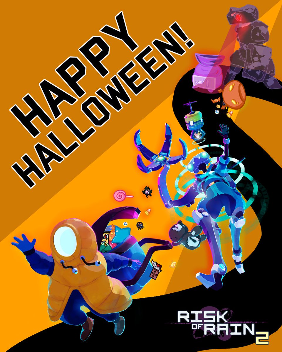 RiskofRain's tweet image. Took more than one piece? Now you must pay the consequences.