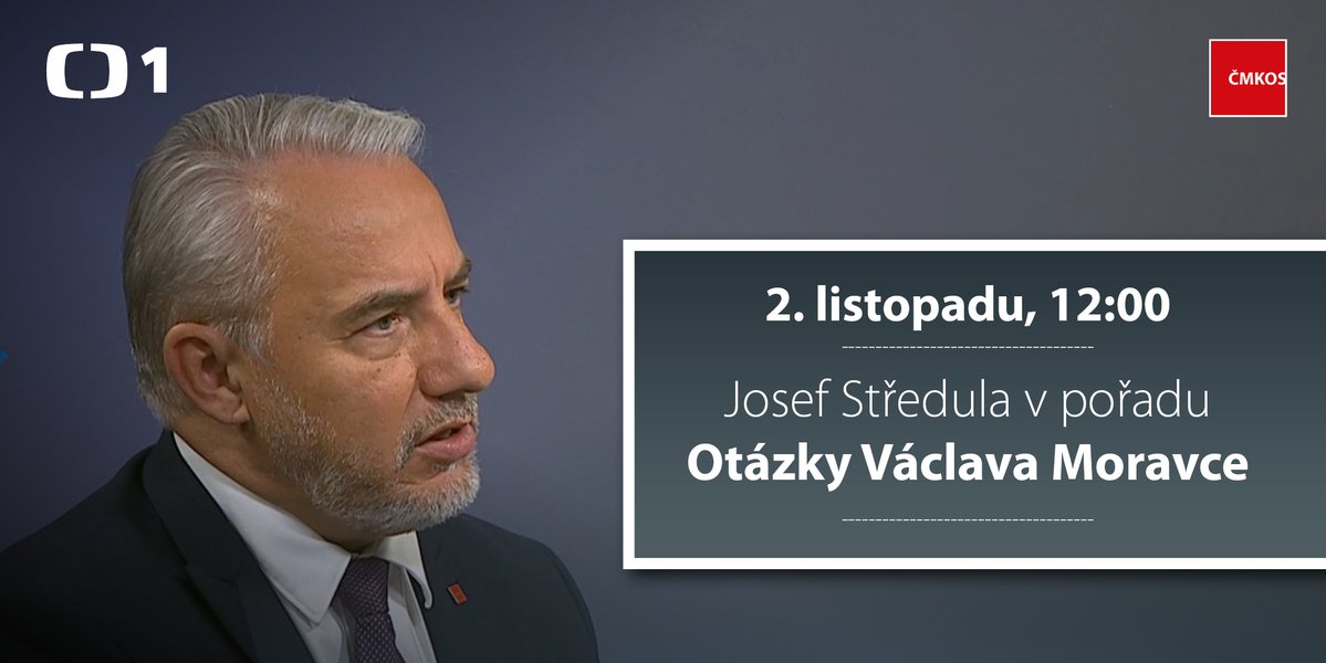 odbory's tweet image. 🗯️Srdečně vás zveme ke sledování nedělních @OtazkyVM!
Za @odbory vystoupí @JStredula k tématům: ekonomická situace, mzdy, inflace a rozpočet. Dalšími hosty budou @Jan_Skopecek, Mojmír Hampl a @kalousekm
📺 Neděle 12:00–13:30, @CzechTV

#ČMKOS #OVM #státnírozpočet #EET