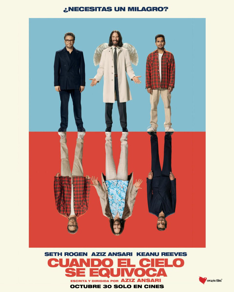 📢 #CuandoElCieloSeEquivoca 🌮

Una "comedia" que romantiza la pobreza, y trata de hacer creer al espectador que con resignación y trabajo la vida se ve mejor.

Vuelve un chiste los tacos, bailes y a los mismos pobres.

Ya en cines. 🍿