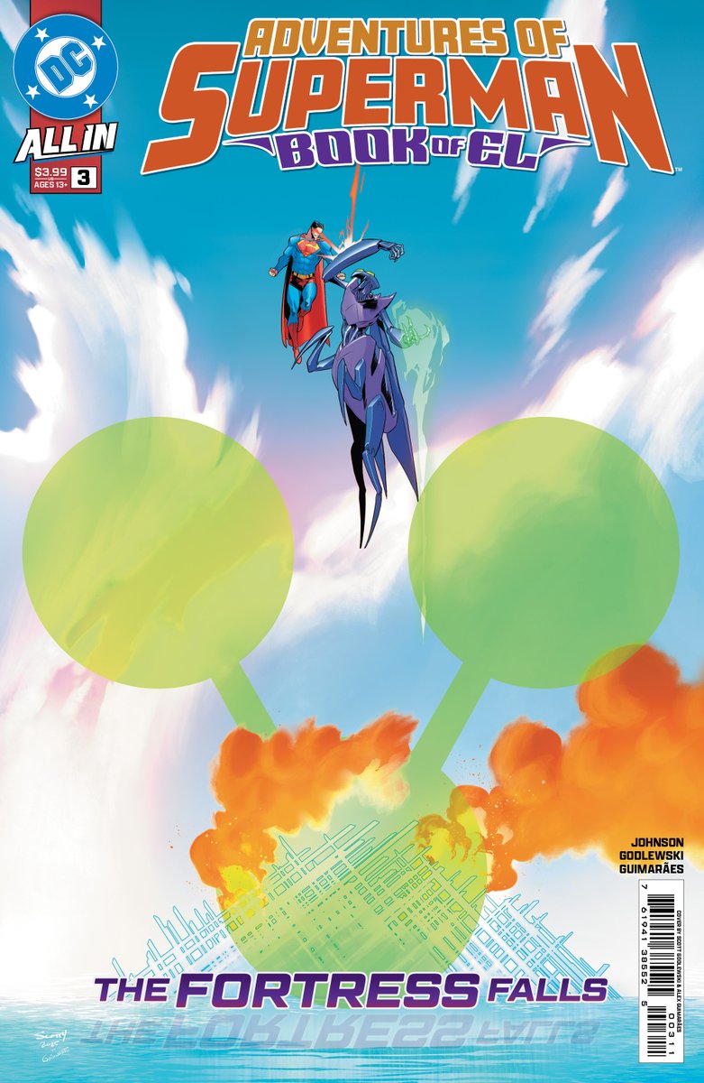BuzzComics's tweet photo. Preview d'Adventures Of Superman: Book Of El #3 (of 12) par @PhillipKJohnson, Scott Godlewski, Alex Guimaraes et @MattHerms chez @DCOfficial / @TheDCNation #DCComics #Comics #DCAllIn #Superman #BookOfEl https://t.co/Kkp1SXQZ1f https://t.co/5EWYhVDeid