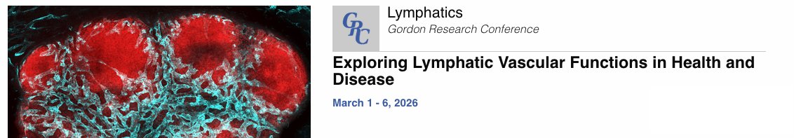 ‼️Lymphatic Education&amp;Research Network-GRC Scholarships‼️

LE&amp;RN is awarding 10 × $1,000 scholarships to early investigators to attend  2026 Lymphatics GRC  March 1 – March 6, 2026, Lucca (Barga), Italy.

🗓 Apply by Dec 8, 2025!

form.jotform.com/LERN/2026-grc-…