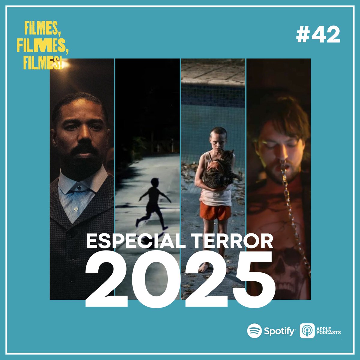 jbmartins's tweet image. Como um morto vivo que teima em não deixar este mundo, o Filmes, filmes, filmes! voltou para um especial de Halloween sobre os melhores filmes de terror de 2025. E é óbvio que a @cslayer  está de volta.

Links para o episódio no primeiro comentário.