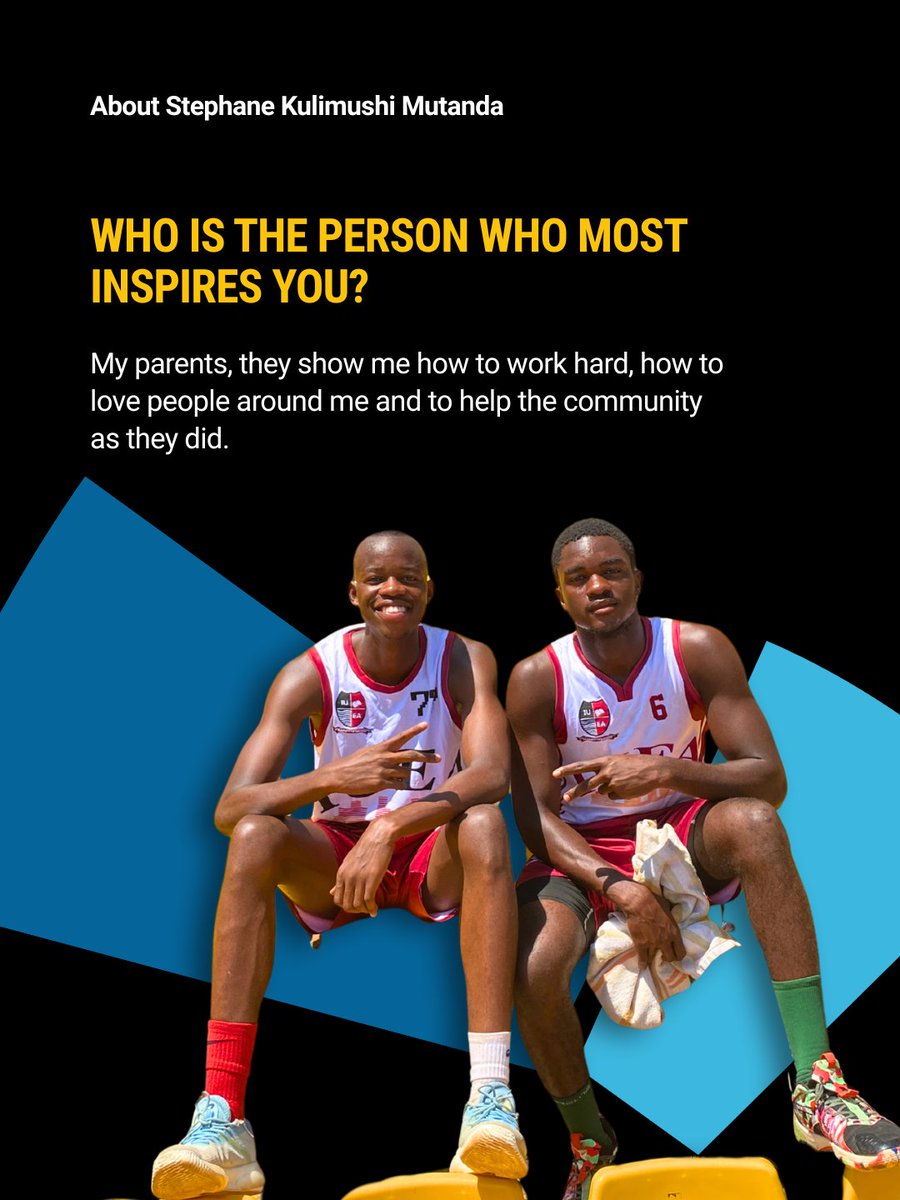 UNYouthAffairs's tweet photo. Meet Stephane Kulimushi Mutanda from the DRC 🇨🇩 One of our new Young Leaders for the SDGs, he founded the Refugee Basketball Academy to empower young refugees through sports and education.

Learn more: https://t.co/lXzIfEE7ps

#YouthLead #SDGYoungLeaders https://t.co/G6EQw0wqJx