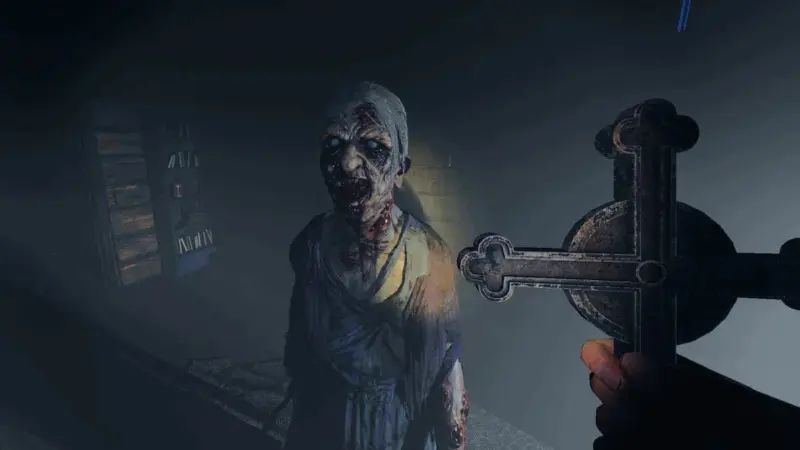 When playing Phasmophobia, you may encounter ghosts while looking for ghosts, because the game has ghosts in it.